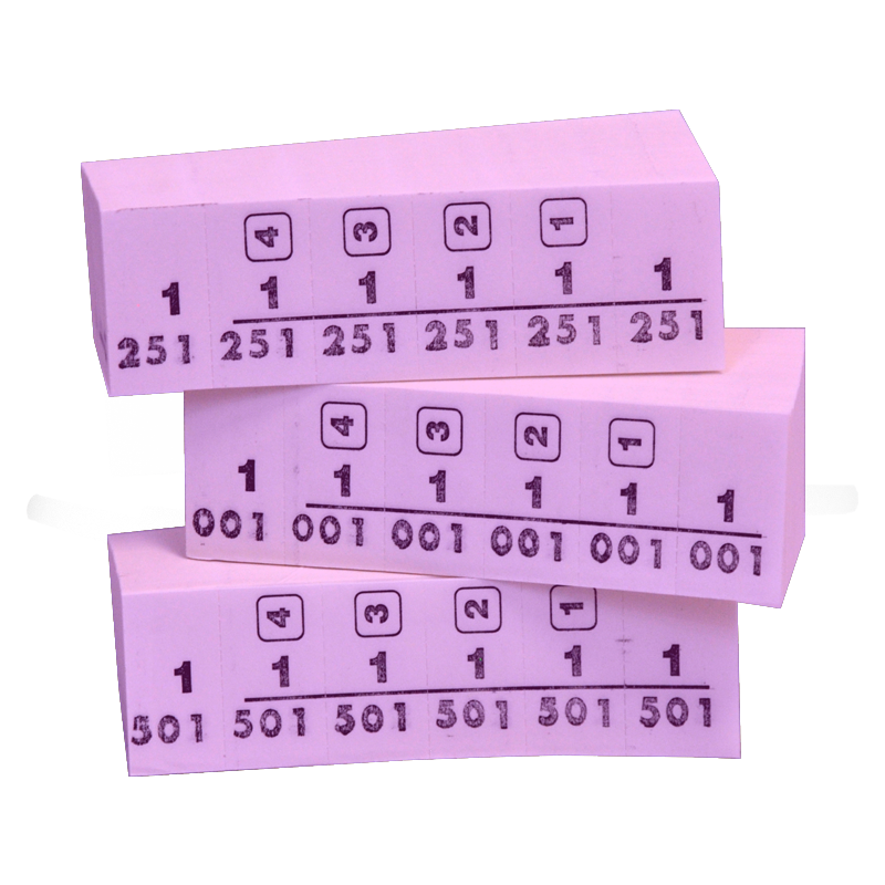 Carta Marcatura Numerata